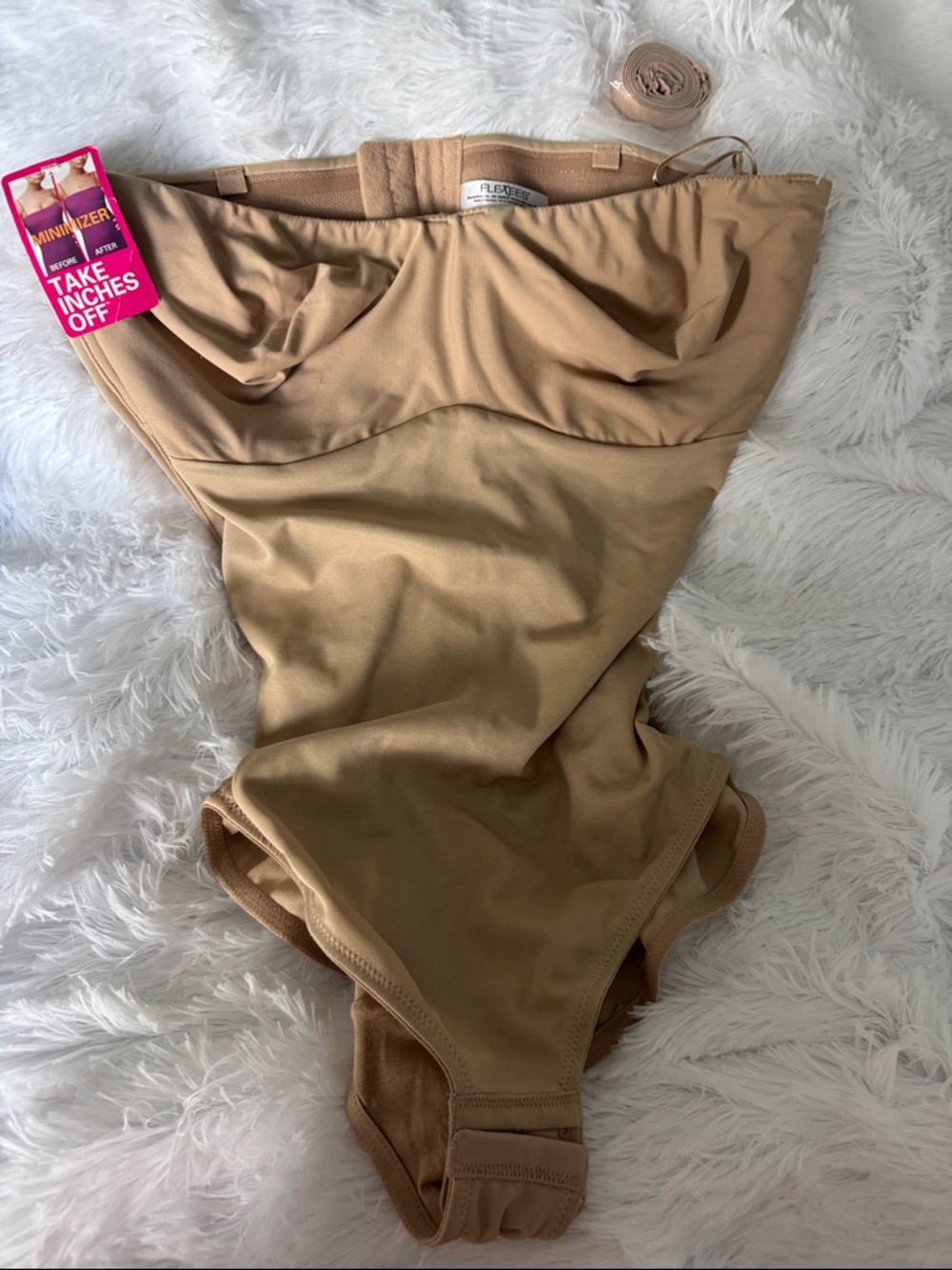 Flexees Nude Shapewear Bodysuit